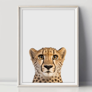 Gepard Poster - Eine kreative Ergänzung für Ihr Kinderzimmer