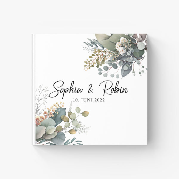 Eukalyptus Design Gästebuch: Dein besonderes Hochzeitsgeschenk