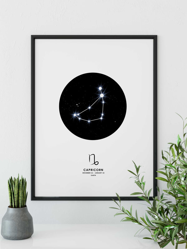 Solid Capricorn Poster