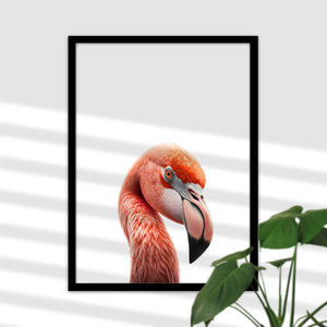 Flamingo Poster - Eine modische Ergänzung für jedes Mädchenzimmer