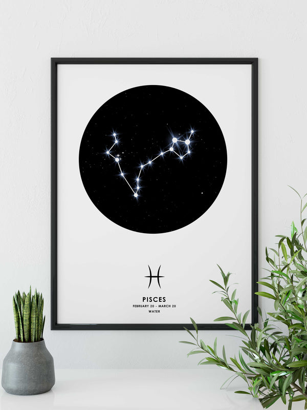 Mystical Pisces Poster
