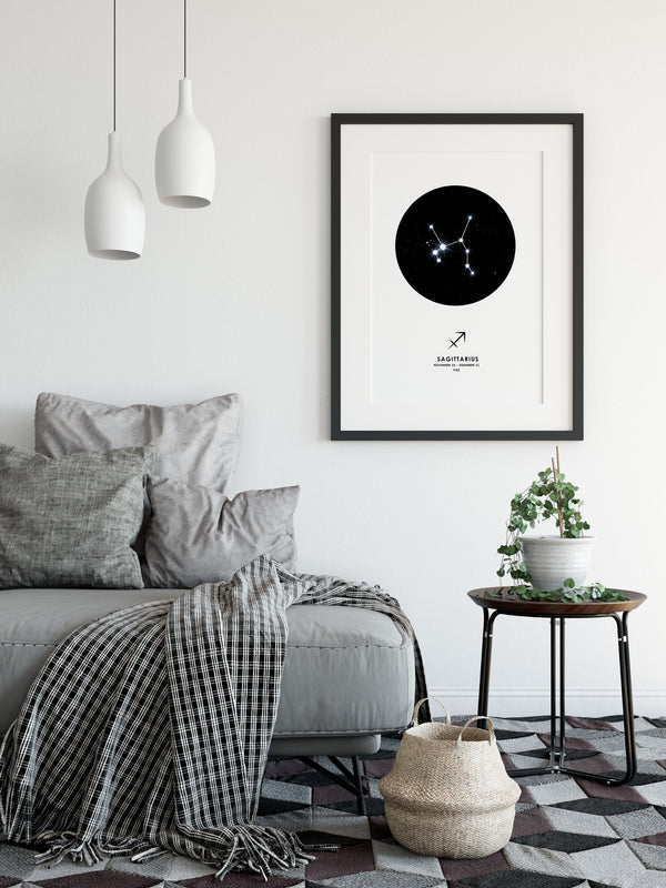 Adventurous Sagittarius Poster