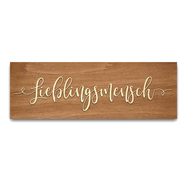 Personalized Wooden Sign Medium