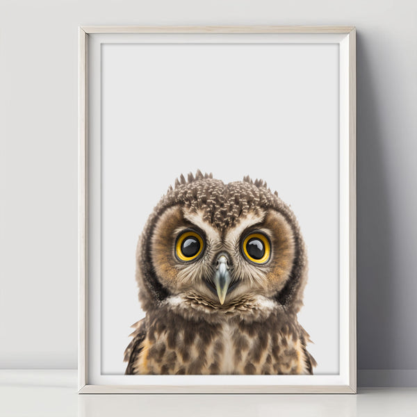 Baby Eule Poster - Ideen fürs Babyzimmer