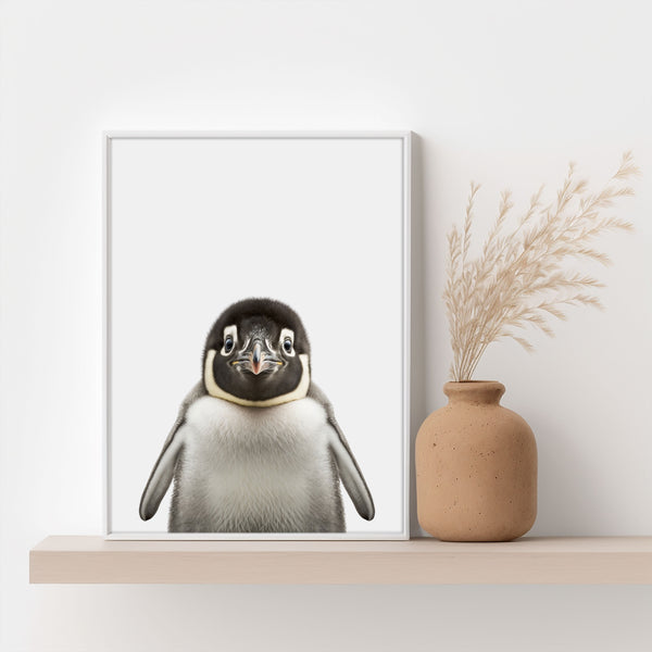 Baby Pinguin Poster - Kinderzimmer Deko