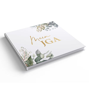 Mein JGA Erinnerungsbuch - Gästebuch für Glückwünsche und Fotos - 72 Seiten ohne Fragen