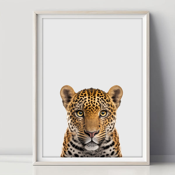 Mystisches Leopard-Poster