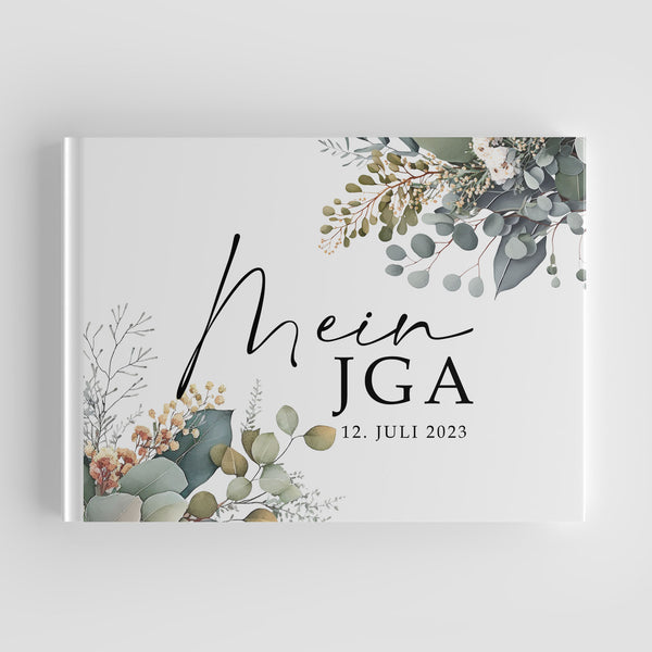 Personalisiertes JGA & Hochzeits-Gästebuch
