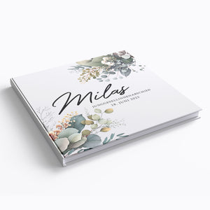 Dein JGA & Hochzeits-Gästebuch im Eukalyptus Design