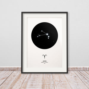 Exklusives Widder-Poster