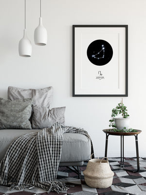 Solides Steinbock-Poster