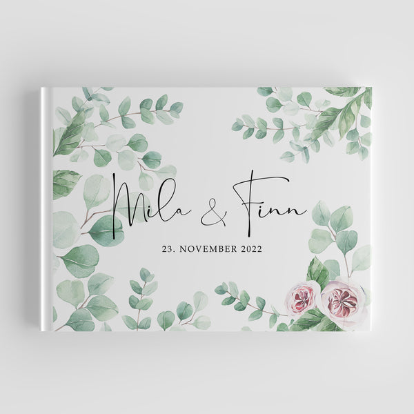 Dein personalisiertes Hochzeits-Gästebuch mit Hardcover