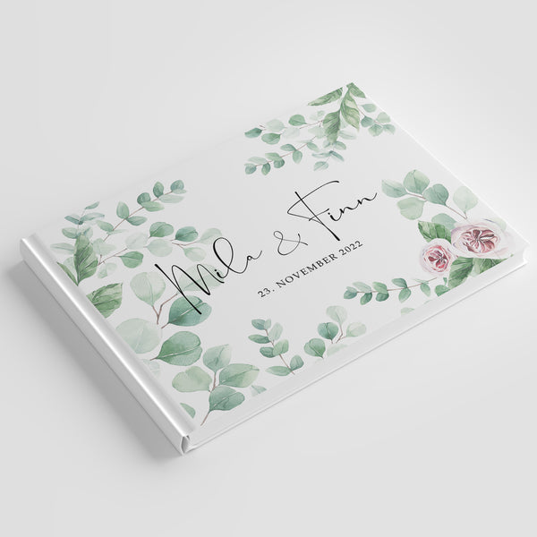 Dein personalisiertes Hochzeits-Gästebuch mit Hardcover