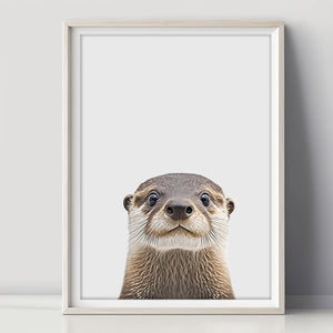 Otter Poster - Jugendzimmer Deko