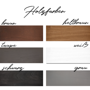 Personalisiertes Holzschild Medium