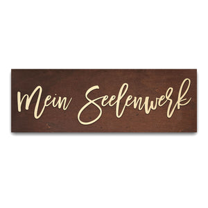 Personalisiertes Holzschild Medium