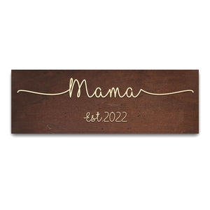 Personalisiertes Holzschild Medium