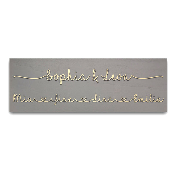 Personalized Wooden Sign Medium