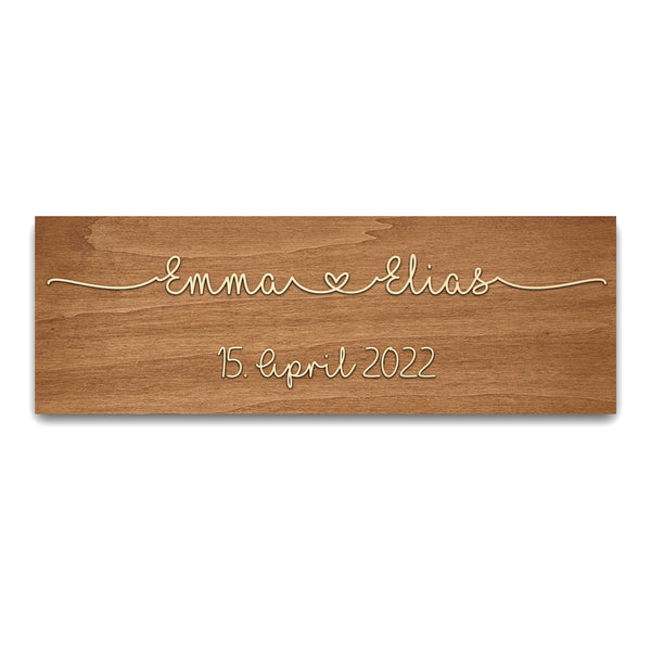 Personalized Wooden Sign Medium