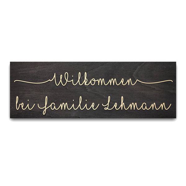 Personalized Wooden Sign Medium