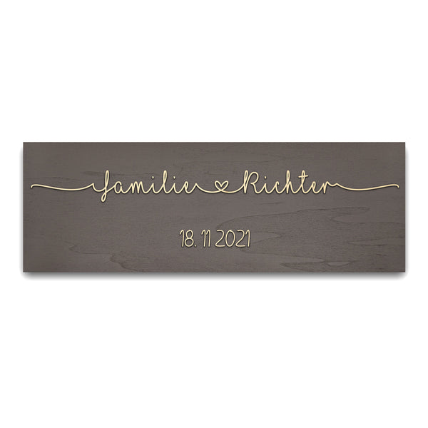 Personalized Wooden Sign Medium